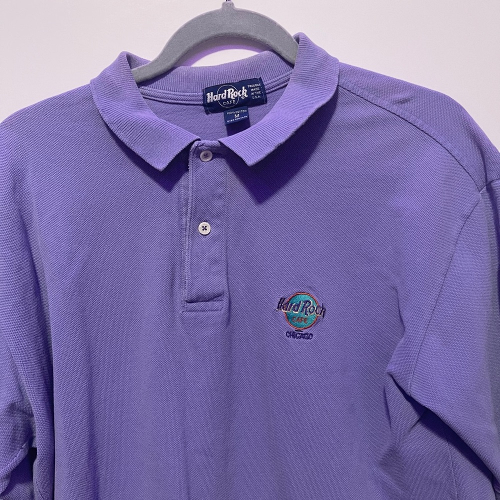 Vintage Hard Rock Chicago Single Stitch Polo